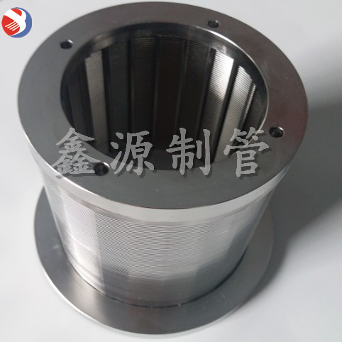 不銹鋼條縫繞絲篩管 工業(yè)污水處理過(guò)濾器圓柱形楔形篩濾網(wǎng)筒濾芯